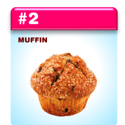 Combo #2 Muffin with Med Coffee