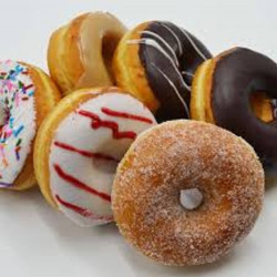 1/2 Doz. assorted donuts your choice of three flavors